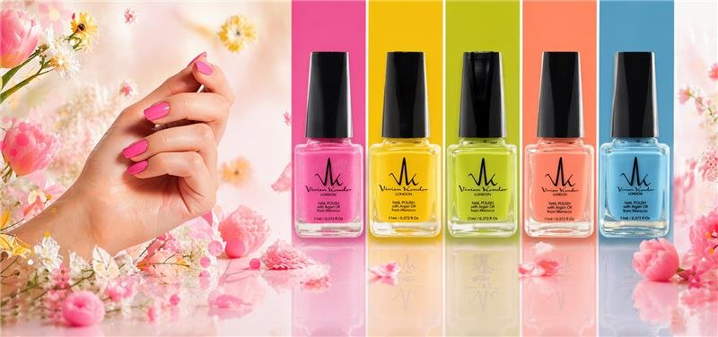 Top 10 Spring Nail Colours 2026 – Vivien Kondor London