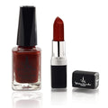 Garnet (Henna Halal Nail Polish + Lipstick) Combo Set image 0