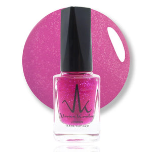 Pink Glitter - Vivien Kondor Classic Nail Polish image 0