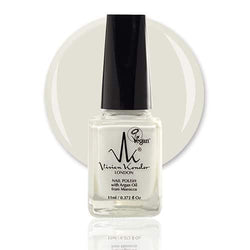 White - Vivien Kondor Argan Care Nail Polish image 0
