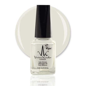 White - Vivien Kondor Argan Care Nail Polish image 0