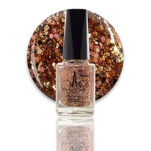(Box Of 9) Vegan Nail Polish Long Lasting Chip Resistant Shiny Nail polish infused with Argan Oil image 1