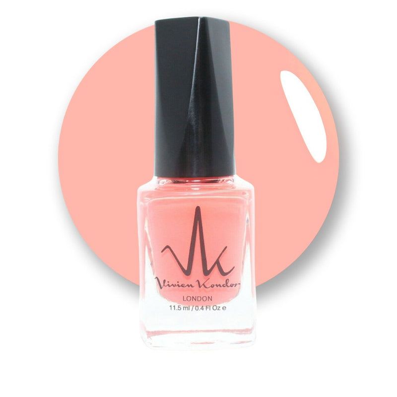 Coral - Vivien Kondor Classic Nail Polish | No UV Needed | Vegan & Cruelty Free image 0