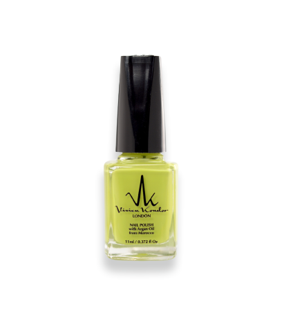 Lime Green - Vivien Kondor Argan Care Nail Polish image 2