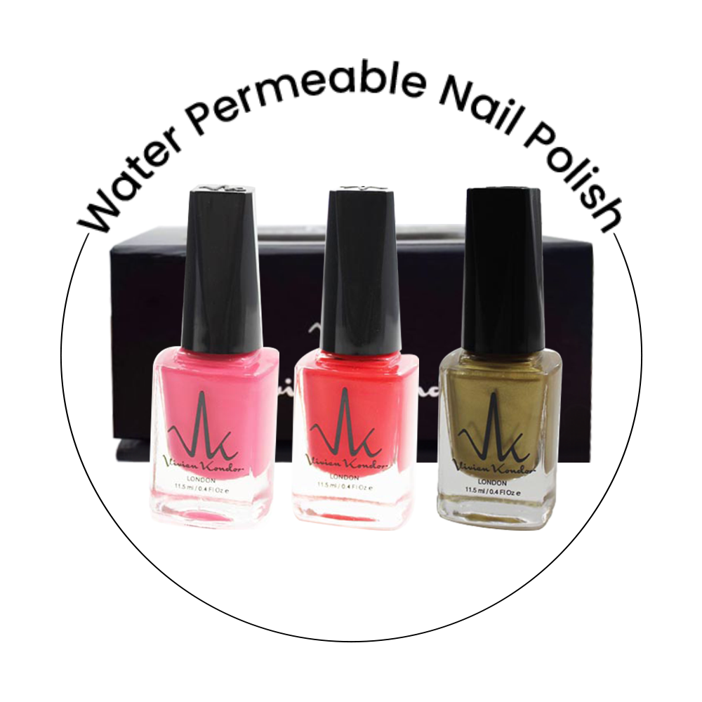 Choose Your  Box Set of 3 Water Permeable Nail Polishes - Box5 image