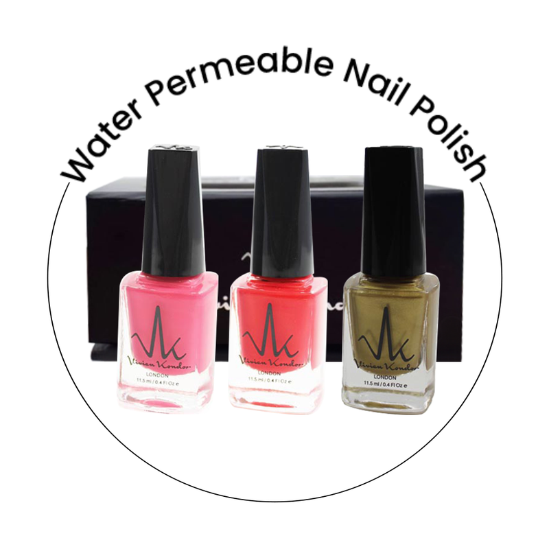 Choose Your  Box Set of 3 Water Permeable Nail Polishes - Box5 image