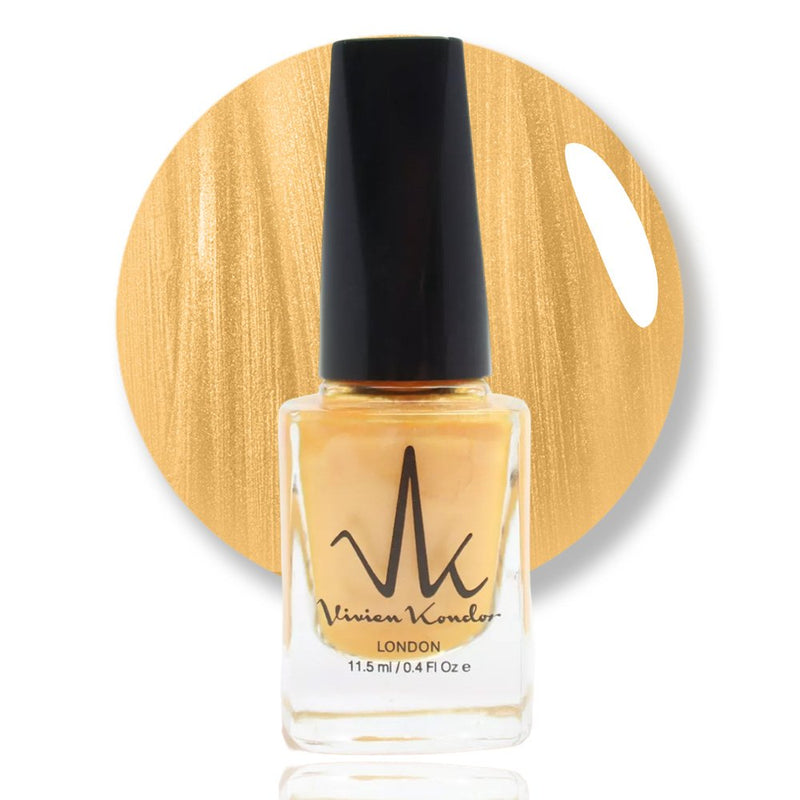 Neon Gold - Vivien Kondor Classic Nail Polish image 0