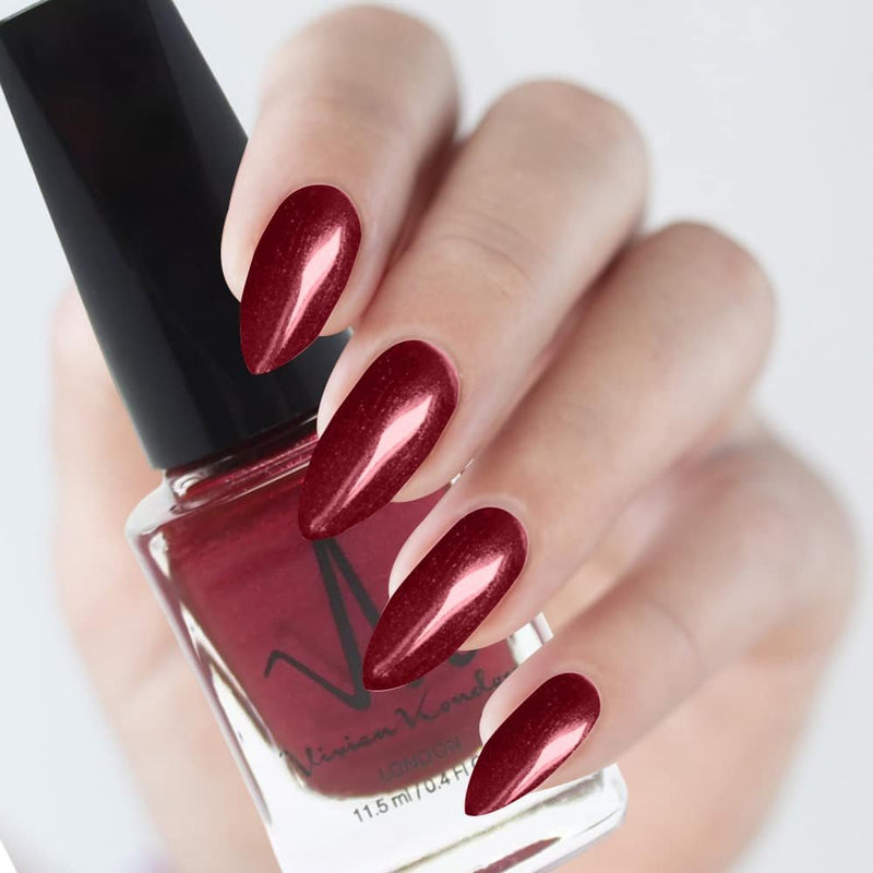 Maroon - Vivien Kondor Classic Nail Polish image 1