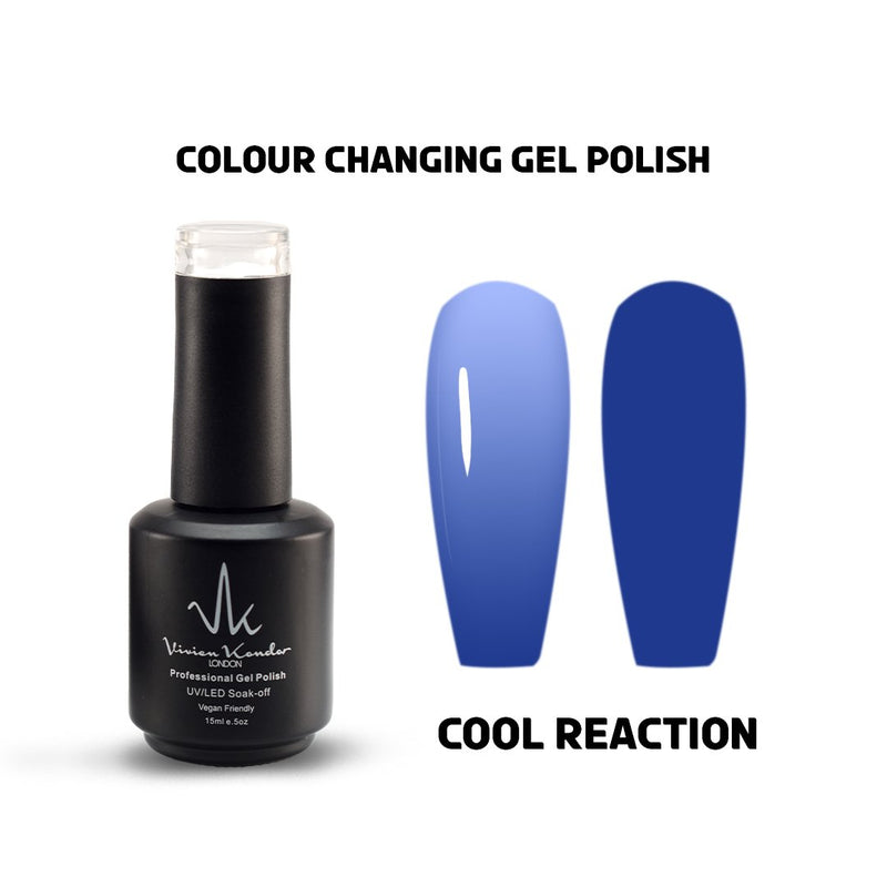 Cool Reaction - Vivien Kondor Colour Changing Gel Polish image 1