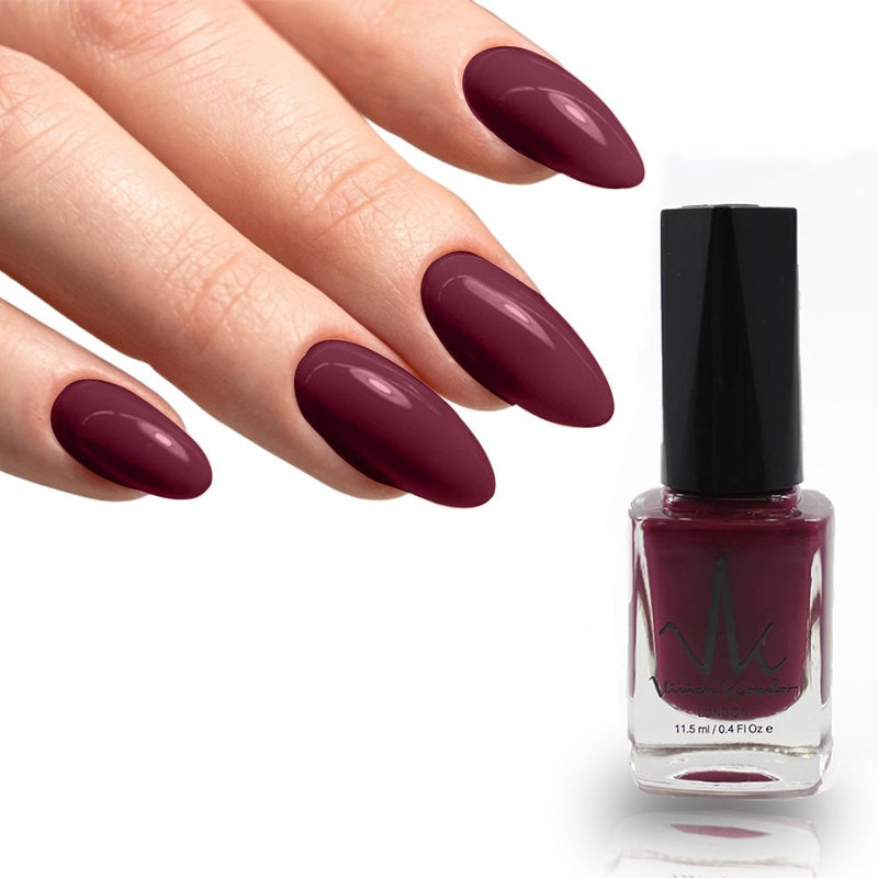 Barn Red - Vivien Kondor Water Permeable Nail Polish image 1