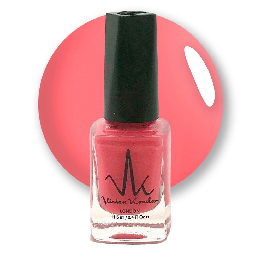 Sugar Coral - Vivien Kondor Classic Nail Polish | No UV Needed | Vegan & Cruelty Free image 0