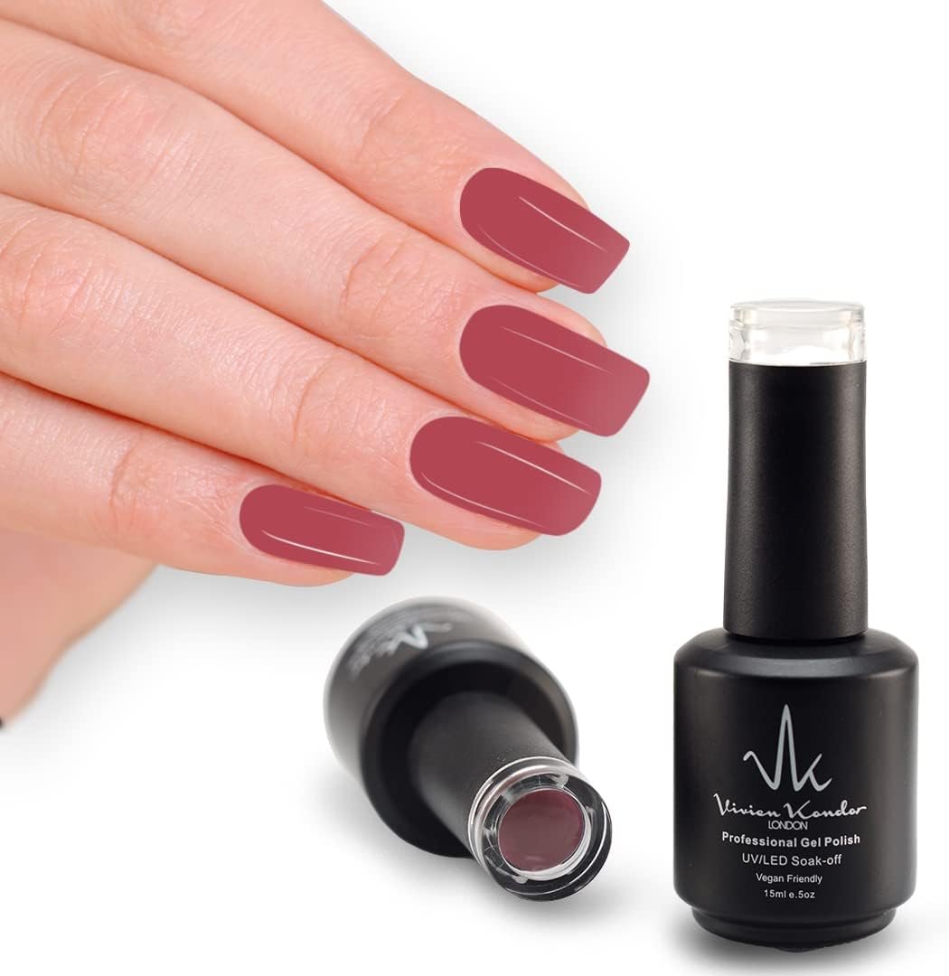 6 Pcs Gel Polish Set (6 x15ml) | Vivien Kondor London | Vegan Friendly & Cruelty Free image 3
