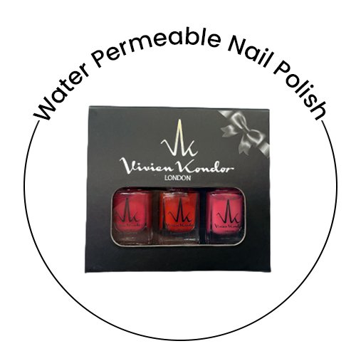 Create Your Own Box Set of 3 Water Permeable Nail Polishes image 1