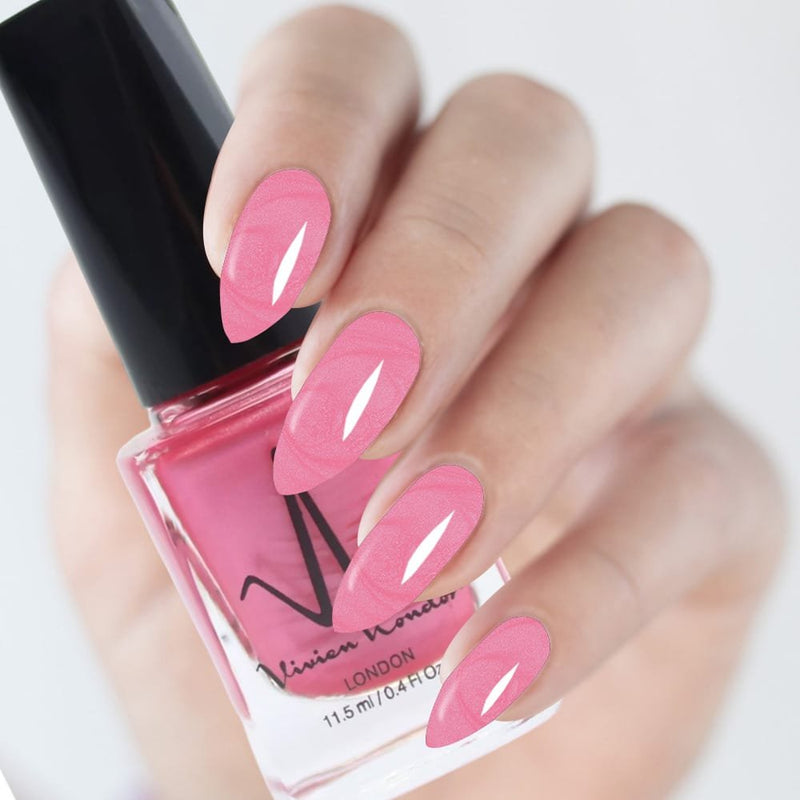 Shiny Baby Pink - Vivien Kondor Classic Nail Polish image 1