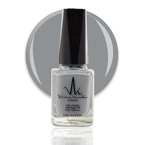 Grey - Vivien Kondor Argan Care Nail Polish image 0