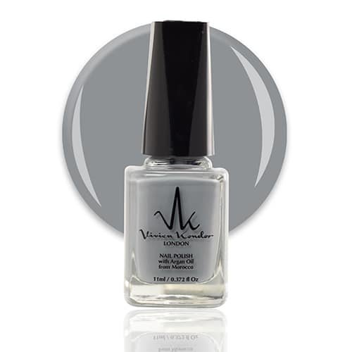 Grey - Vivien Kondor Argan Care Nail Polish image 0
