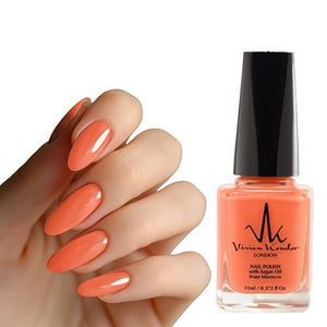 Coral - Vivien Kondor Argan Care Nail Polish image 1