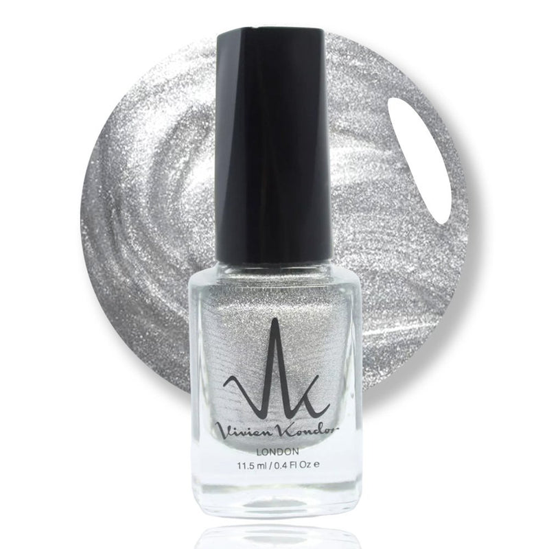 Silver - Vivien Kondor Classic Nail Polish image 0