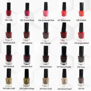 Rusty Red - Vivien Kondor Water Permeable Nail Polish image 5