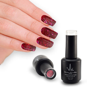 Vivien Kondor Gel Polish Trio (Midnight Mist + Silver Ice +Pink Dust) 3x15ml | Vegan friendly & Cruelty Free image 5