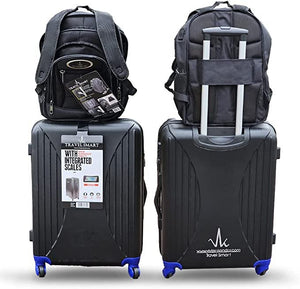 VK Travel Smart Red Rucksack Bag + Cabin Suitcase (Combo of 2) image 3