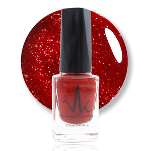 Red Glitter - Vivien Kondor Classic Nail Polish image 0
