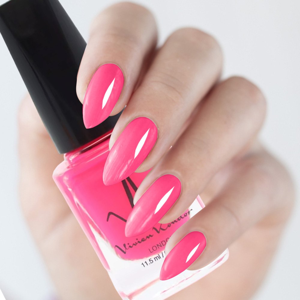 Neon Pink - Vivien Kondor Classic Nail Polish image 1