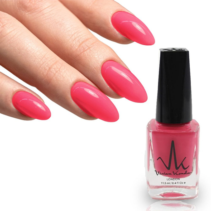 Amaranth Pink - Vivien Kondor Water Permeable Nail Polish image 1
