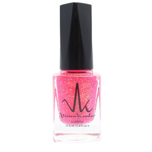 Light Pink Glitter - Vivien Kondor Classic Nail Polish image 2