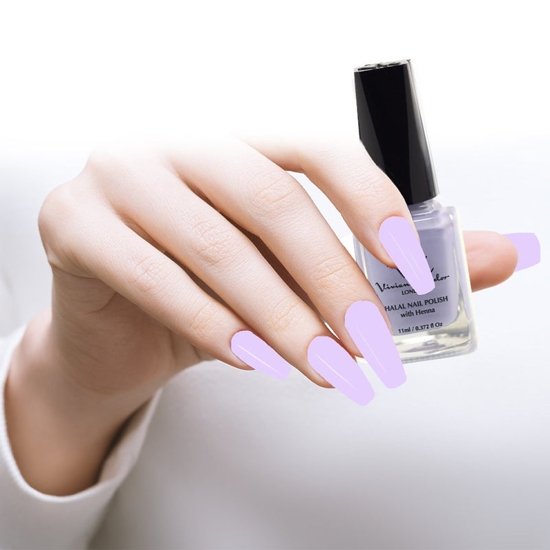 Lavender - Vivien Kondor Henna Halal Nail Polish image 1