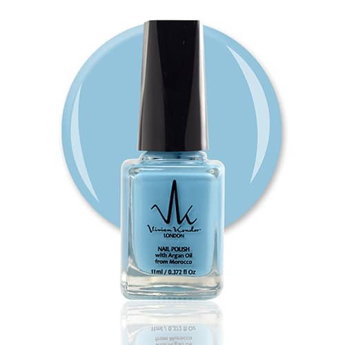 Blue Ice - Vivien Kondor Argan Care Nail Polish image 0