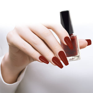 Garnet - Vivien Kondor Henna Halal Nail Polish image 1