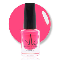 Neon Pink - Vivien Kondor Classic Nail Polish image 0
