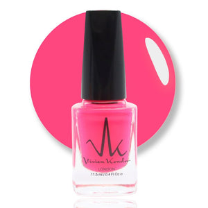 Neon Pink - Vivien Kondor Classic Nail Polish image 0