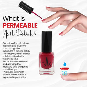 Bittersweet - Vivien Kondor Water Permeable Nail Polish image 4