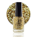 Gold Glitter - Vivien Kondor Argan Care Nail Polish image 0
