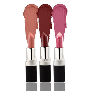 (Posh, Savy, Daydream) Vivien Kondor Lipstick Trio | Halal & Vegan Friendly | Long lasting image 0