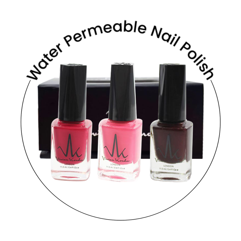 Choose Your  Box Set of 3 Water Permeable Nail Polishes - Box4 image