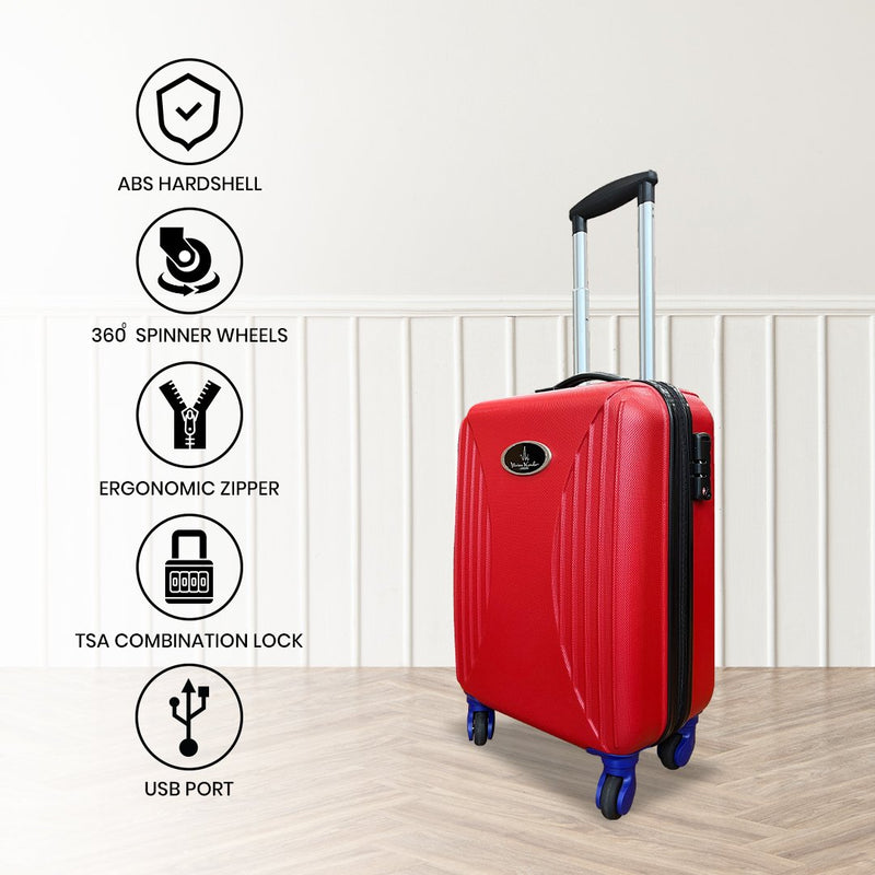 VK Travel Suitcase - Set of 2 (Small + Large) image 4