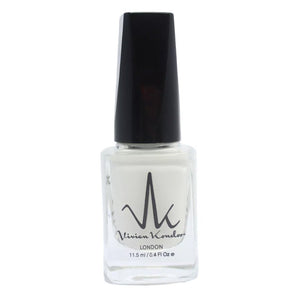 Matte White - Vivien Kondor Classic Nail Polish image 2