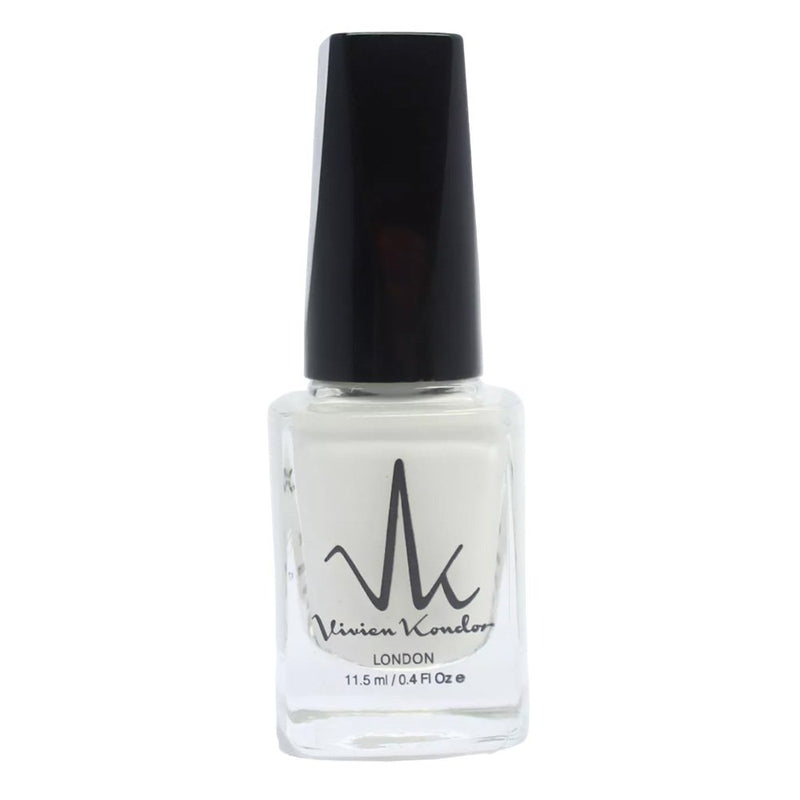 Matte White - Vivien Kondor Classic Nail Polish image 2