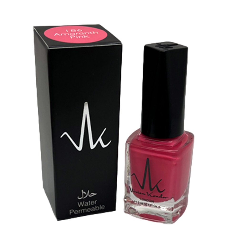Amaranth Pink - Vivien Kondor Water Permeable Nail Polish image 2