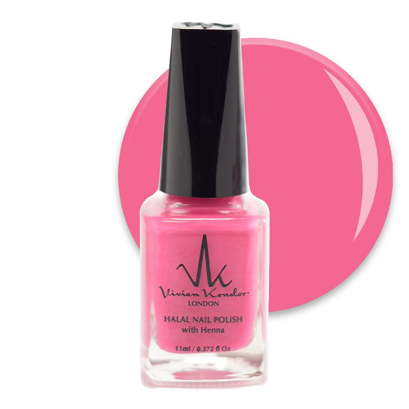 Pink Tourmaline - Vivien Kondor Henna Halal Nail Polish image 0