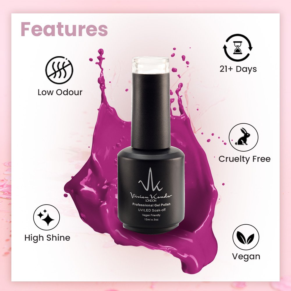 Tangerine - Vivien Kondor Professional Gel Nail Polish image 1