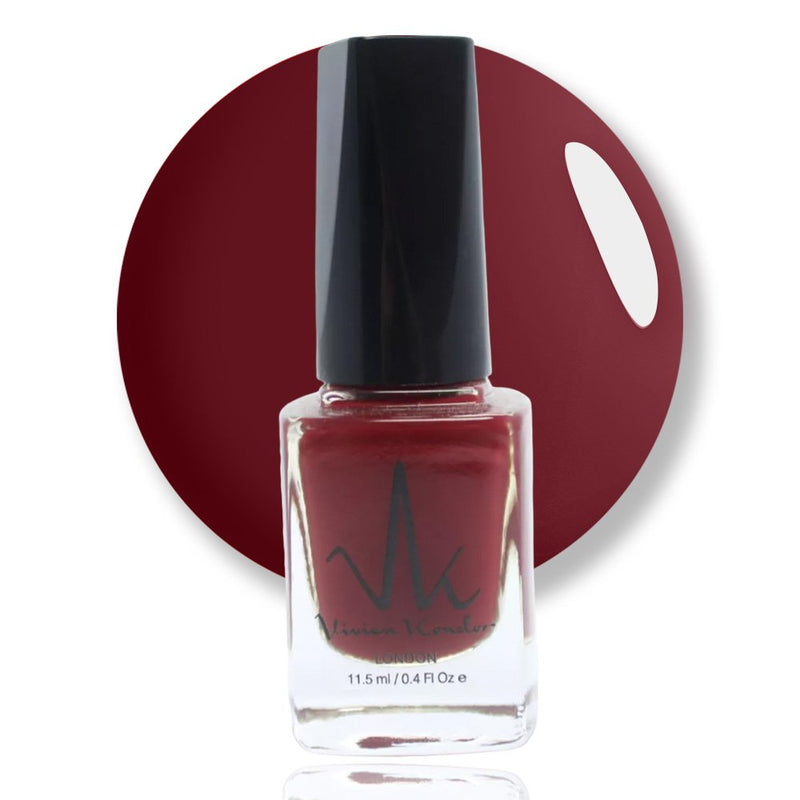 Red Black - Vivien Kondor Classic Nail Polish image 0