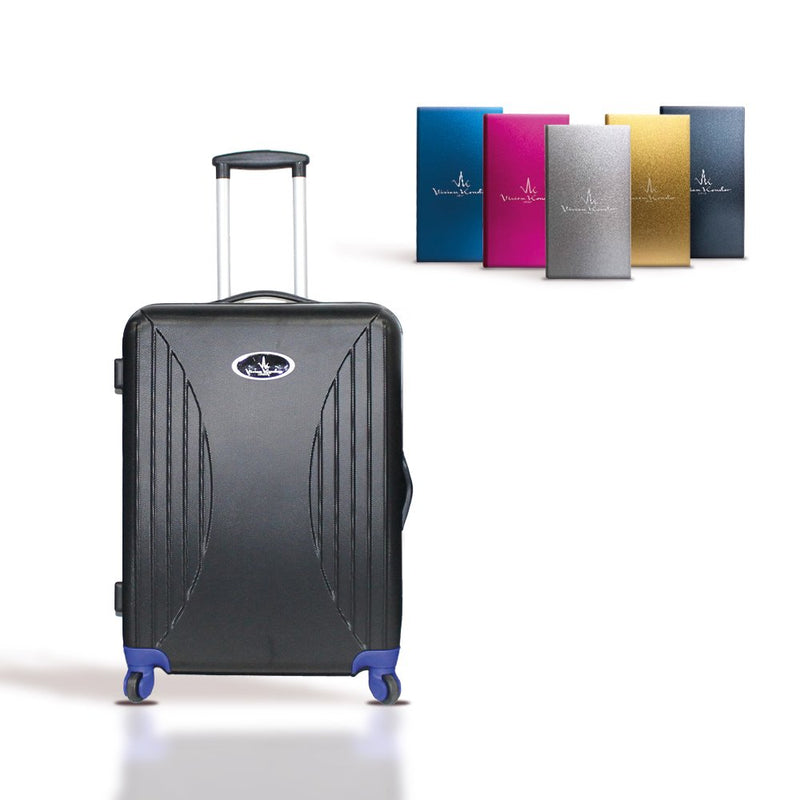 VK Travel Smart - (Black Cabin Suitcase + Powerbank) image 0