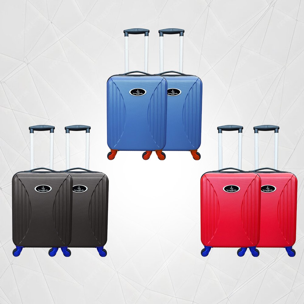 VK Travel Smart Suitcase - Set of 2 (Small) image 0