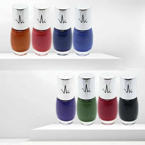 Vivien Kondor Summer Collection Shimmer Nail polish Trio Vegan Long lasting Polish