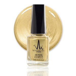 Metallic Gold - Vivien Kondor Argan Care Nail Polish image 0