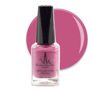 Amethyst - Vivien Kondor Henna Halal Nail Polish image 0